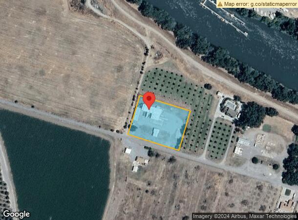  1608 E Clay St, Colusa, CA Parcel Map