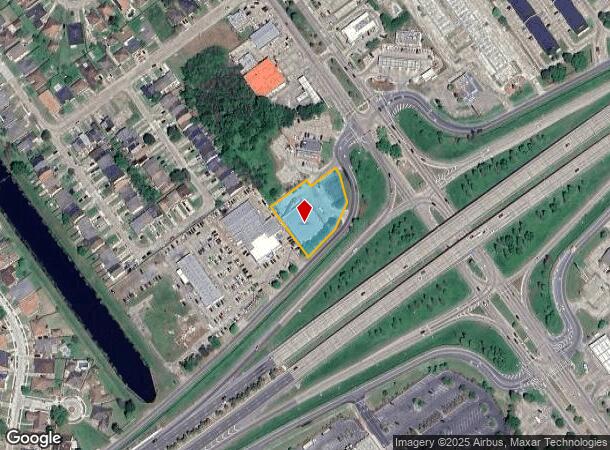 11901 I 10 Service Rd, New Orleans, LA Parcel Map