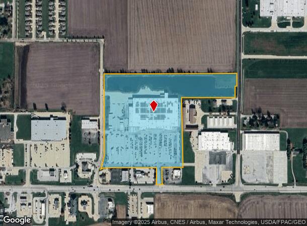  1730 E Jackson St, Macomb, IL Parcel Map