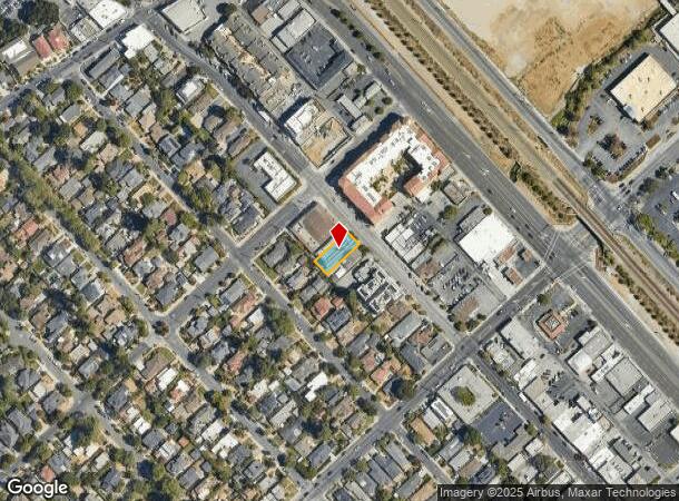  1016 Laurel St, San Carlos, CA Parcel Map