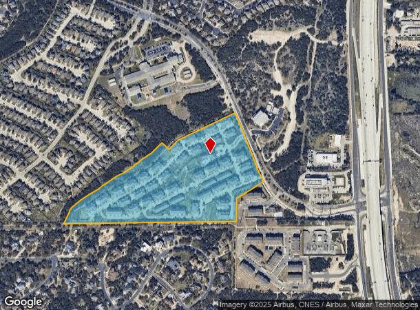 25675 Overlook Pky, San Antonio, TX Parcel Map