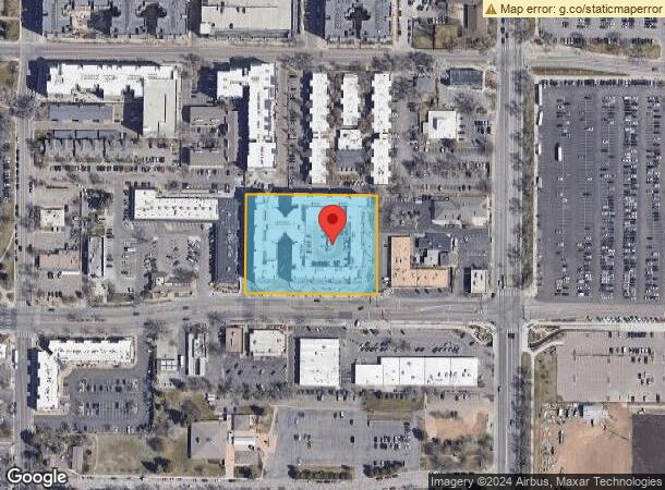  1208 W Elizabeth St, Fort Collins, CO Parcel Map