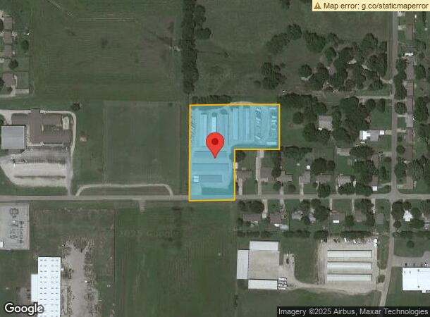  710 W Oak St, Skiatook, OK Parcel Map