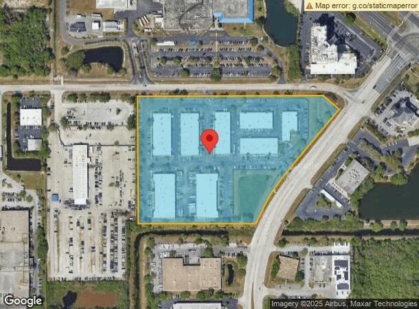  2810 Scherer Dr N, Saint Petersburg, FL Parcel Map