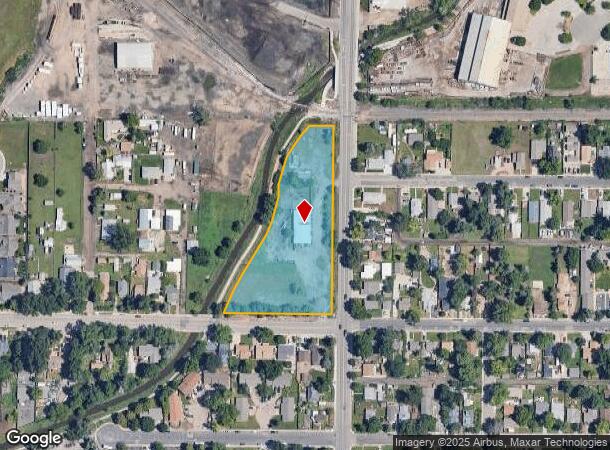 729 Madison Ave, Loveland, CO Parcel Map