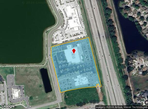  6927 Bromley Dr, Melbourne, FL Parcel Map