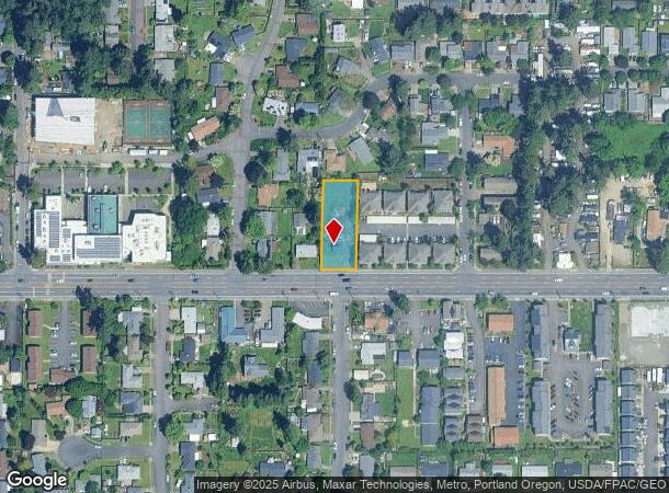 16801 Se Stark St, Portland, OR Parcel Map