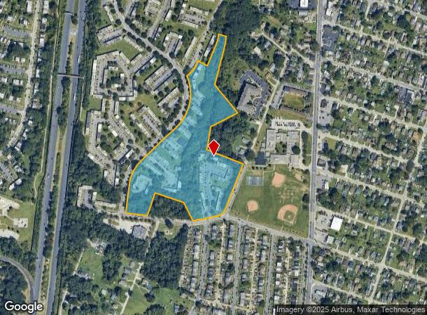  Mcdowell Ln, Halethorpe, MD Parcel Map
