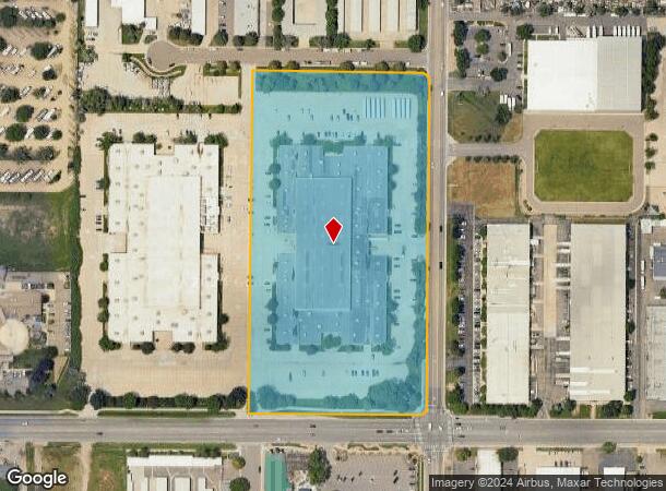  1800 Nelson Rd, Longmont, CO Parcel Map