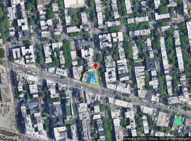 516 Washington Ave, Brooklyn, NY Parcel Map