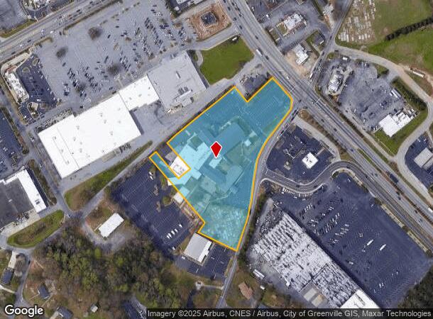  150 S Main St, Mauldin, SC Parcel Map