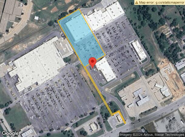  2747 W Washington St, Stephenville, TX Parcel Map