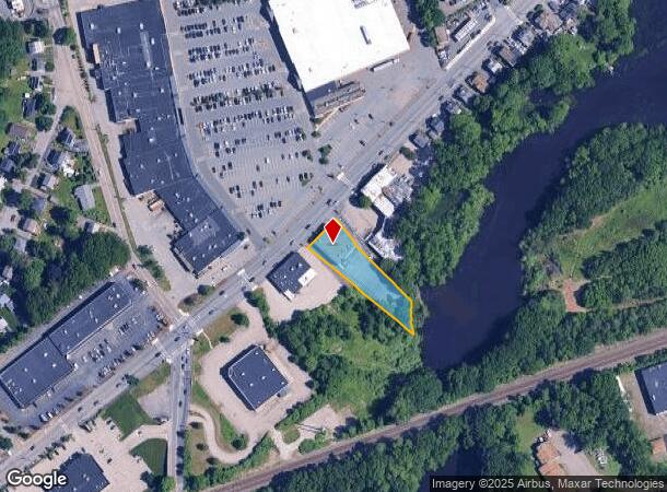  93 Stafford St, Worcester, MA Parcel Map