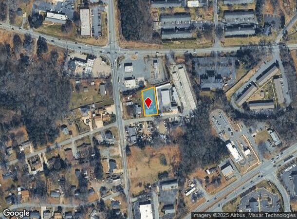  2 Lowe Ave Nw, Concord, NC Parcel Map
