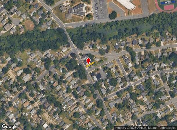  802 Hopkins Rd, Haddonfield, NJ Parcel Map