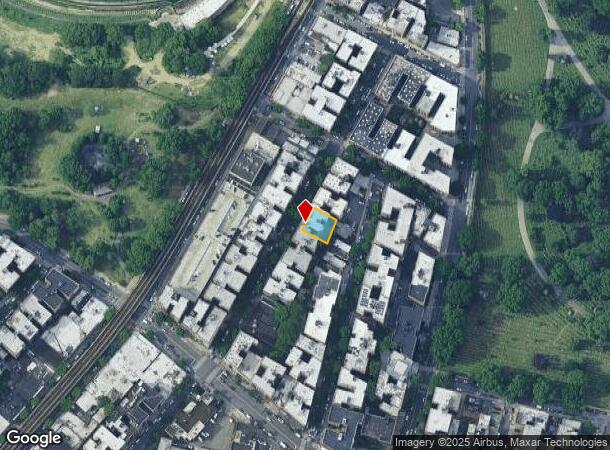 3540 Dekalb Ave, Bronx, NY Parcel Map