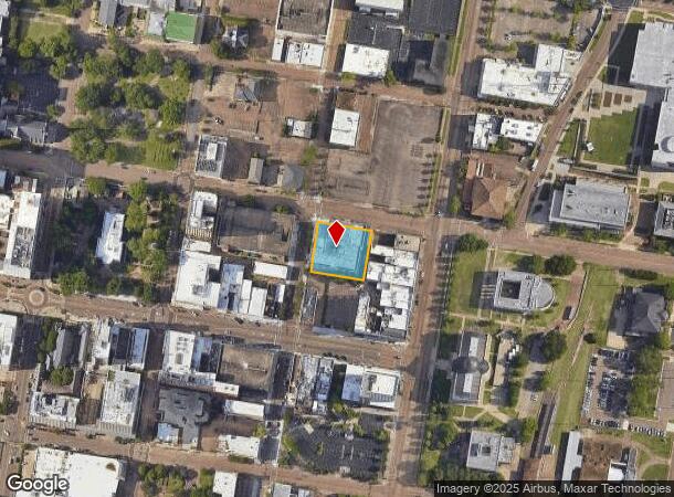 515 E Amite St, Jackson, MS Parcel Map