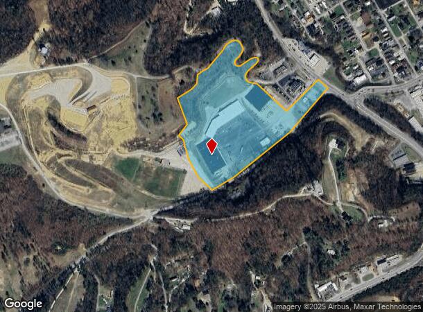 Highway 2565, Louisa, KY Parcel Map