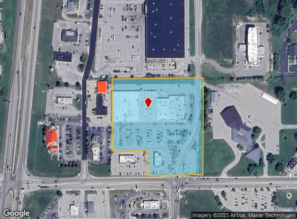 3321 16Th St, Bedford, IN Parcel Map