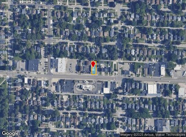  1125 Fulton St W, Grand Rapids, MI Parcel Map