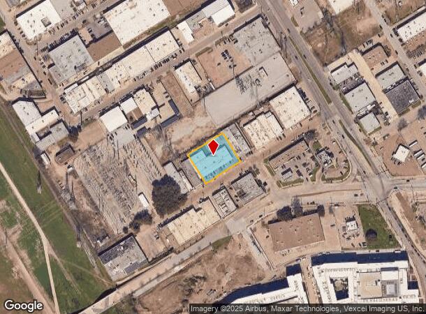  155 Parkhouse St, Dallas, TX Parcel Map