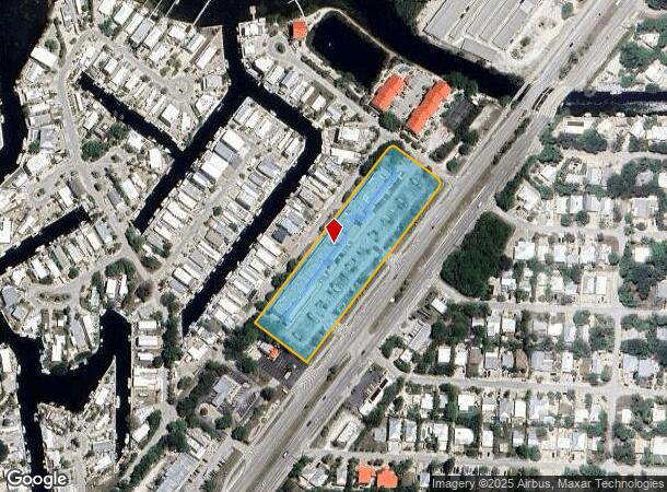  103400 Overseas Hwy, Key Largo, FL Parcel Map
