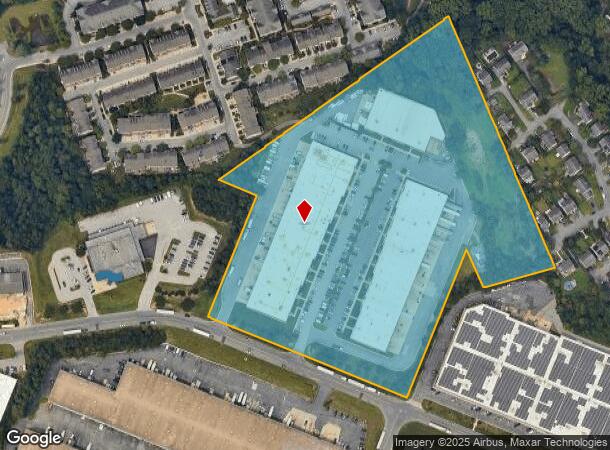 6671 Santa Barbara Rd, Elkridge, MD Parcel Map
