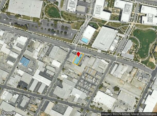  2810 Bay Rd, Redwood City, CA Parcel Map