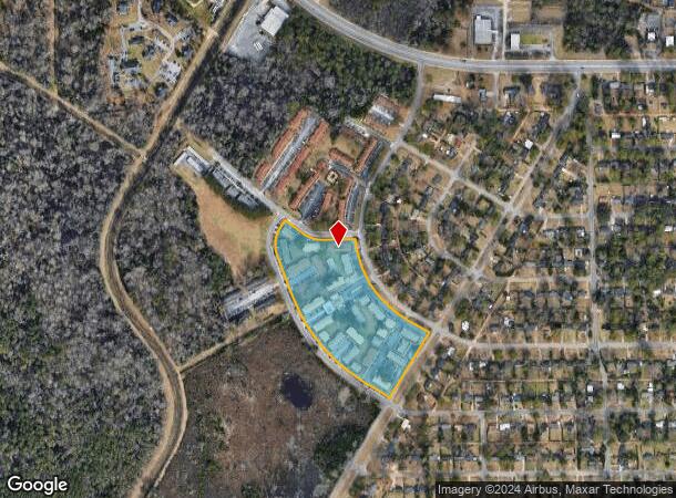  2010 W Broad Ave, Albany, GA Parcel Map