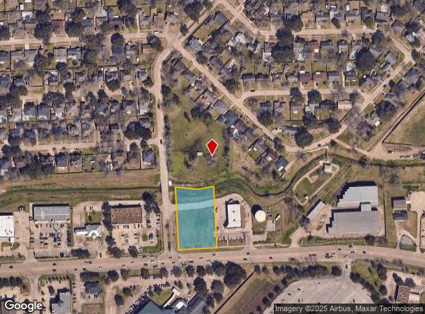 1801 Broadway St, Pearland, TX Parcel Map