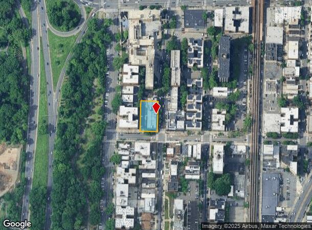  2505 Barker Ave, Bronx, NY Parcel Map