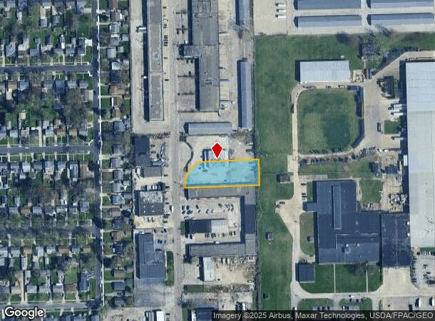 5258 Tractor Rd, Toledo, OH Parcel Map