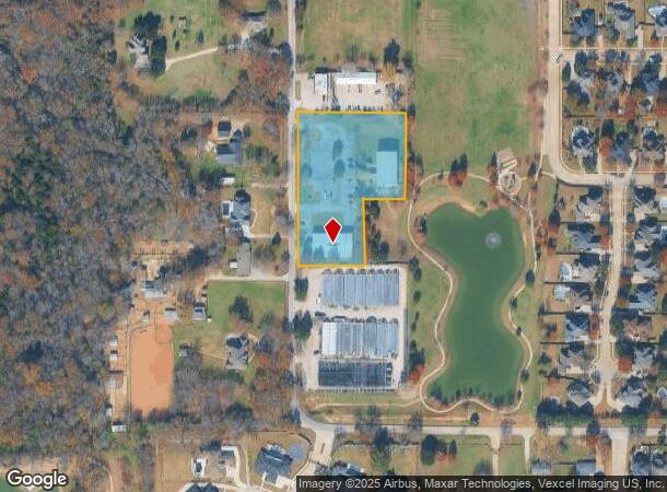 407 S Pearson Ln, Keller, TX Parcel Map