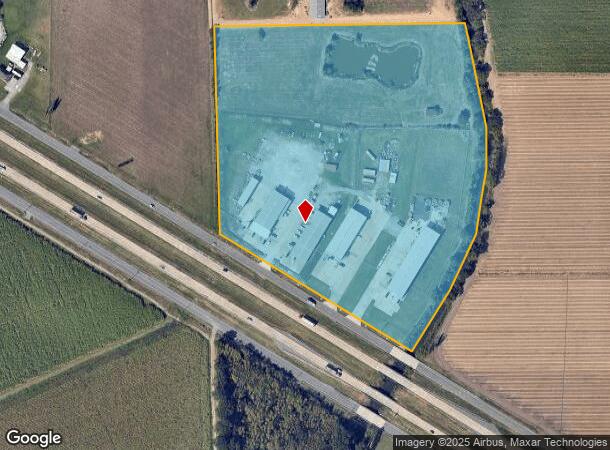  4018 Highway 90 W, New Iberia, LA Parcel Map