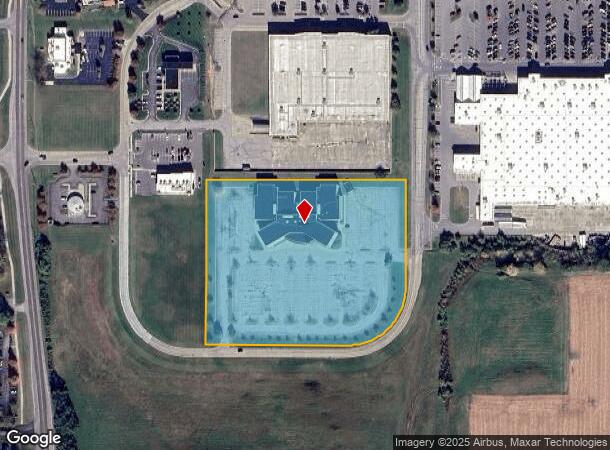 555 Creekview Ct, Columbus, IN Parcel Map