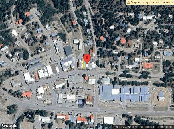  504 Burro Ave, Cloudcroft, NM Parcel Map