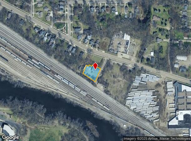  105 Burke Ct, Kalamazoo, MI Parcel Map