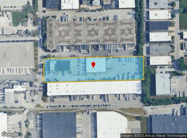  1121 N Ellis St, Bensenville, IL Parcel Map