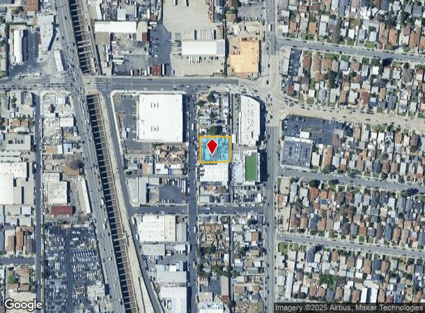  7930 Marbrisa Ave, Huntington Park, CA Parcel Map