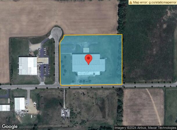  530 Industrial Pky, Jonesville, MI Parcel Map