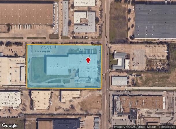  13555 Jupiter Rd, Dallas, TX Parcel Map