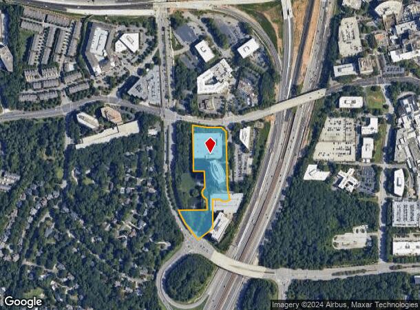  5565 Glenridge Connector Ne, Atlanta, GA Parcel Map