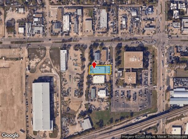538 Forest Center Plz, Garland, TX Parcel Map