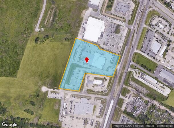  6142 Johnston St, Lafayette, LA Parcel Map