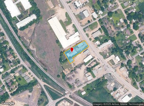 1003 S Kaufman St, Ennis, TX Parcel Map