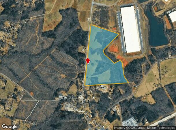 1150 Battleground Rd, Cowpens, SC Parcel Map