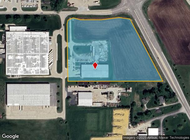 827 W Progress Dr, Dixon, IL Parcel Map