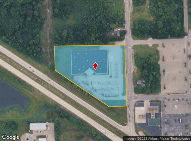 1234 32Nd St, Port Huron, MI Parcel Map