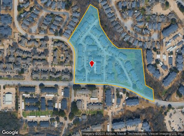 2401 L Don Dodson Dr, Bedford, TX Parcel Map