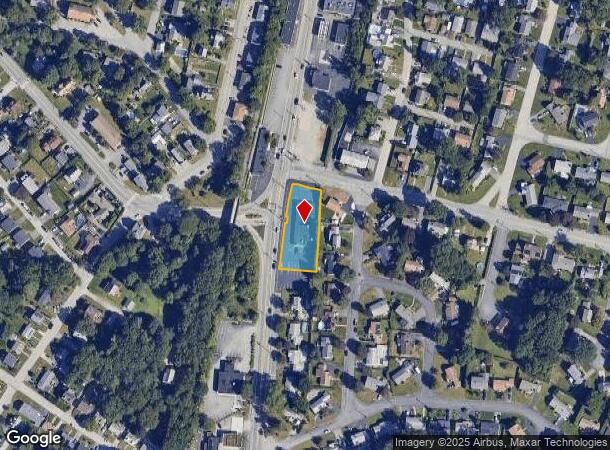 920 Oaklawn Ave, Cranston, RI Parcel Map